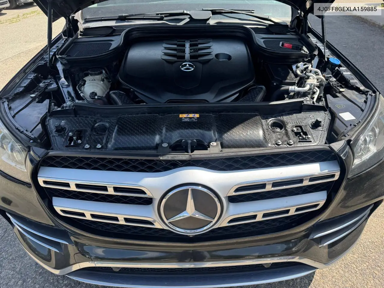 2020 Mercedes-Benz Gls 580 4Matic VIN: 4JGFF8GEXLA159885 Lot: 62279385