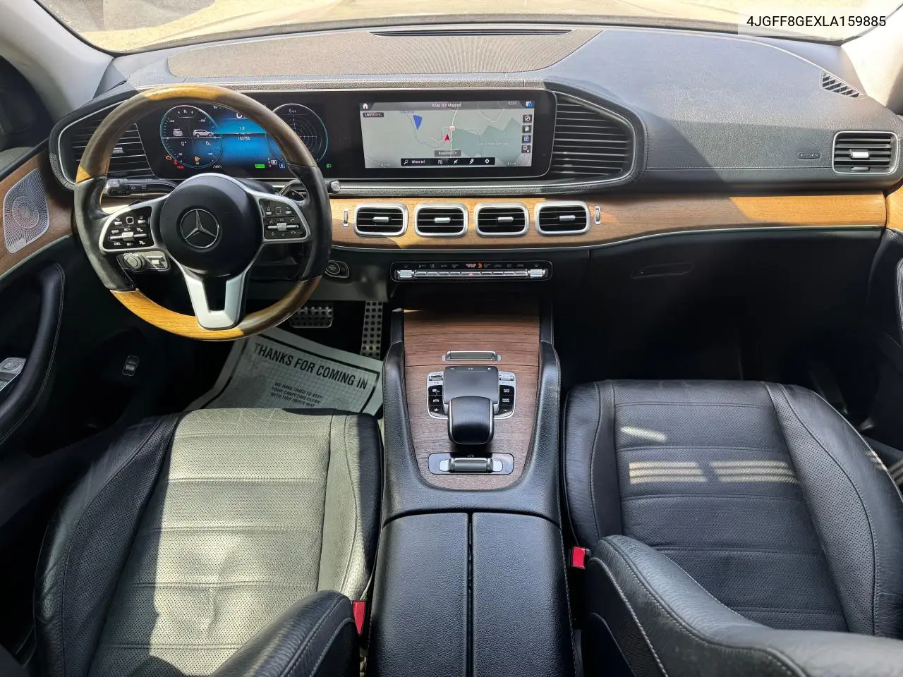 2020 Mercedes-Benz Gls 580 4Matic VIN: 4JGFF8GEXLA159885 Lot: 62279385