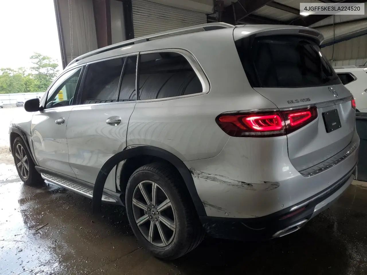 2020 Mercedes-Benz Gls 450 4Matic VIN: 4JGFF5KE3LA224520 Lot: 62292535