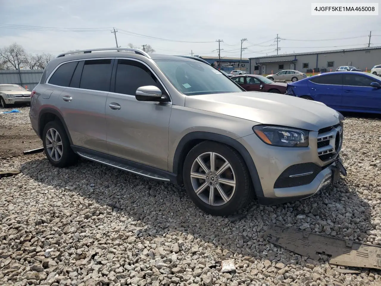 2021 Mercedes-Benz Gls 450 4Matic VIN: 4JGFF5KE1MA465008 Lot: 53275625