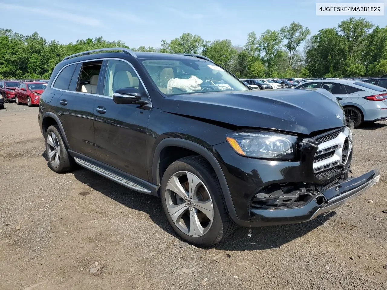 2021 Mercedes-Benz Gls 450 4Matic VIN: 4JGFF5KE4MA381829 Lot: 60366955