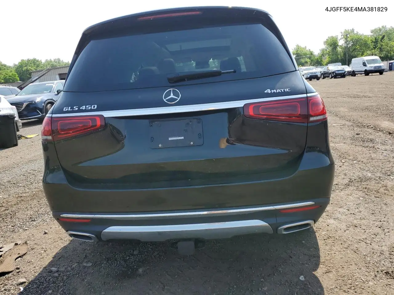 2021 Mercedes-Benz Gls 450 4Matic VIN: 4JGFF5KE4MA381829 Lot: 60366955