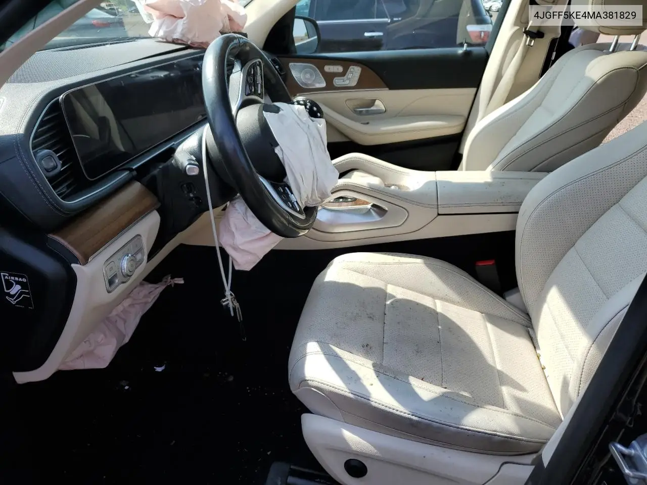 2021 Mercedes-Benz Gls 450 4Matic VIN: 4JGFF5KE4MA381829 Lot: 60366955