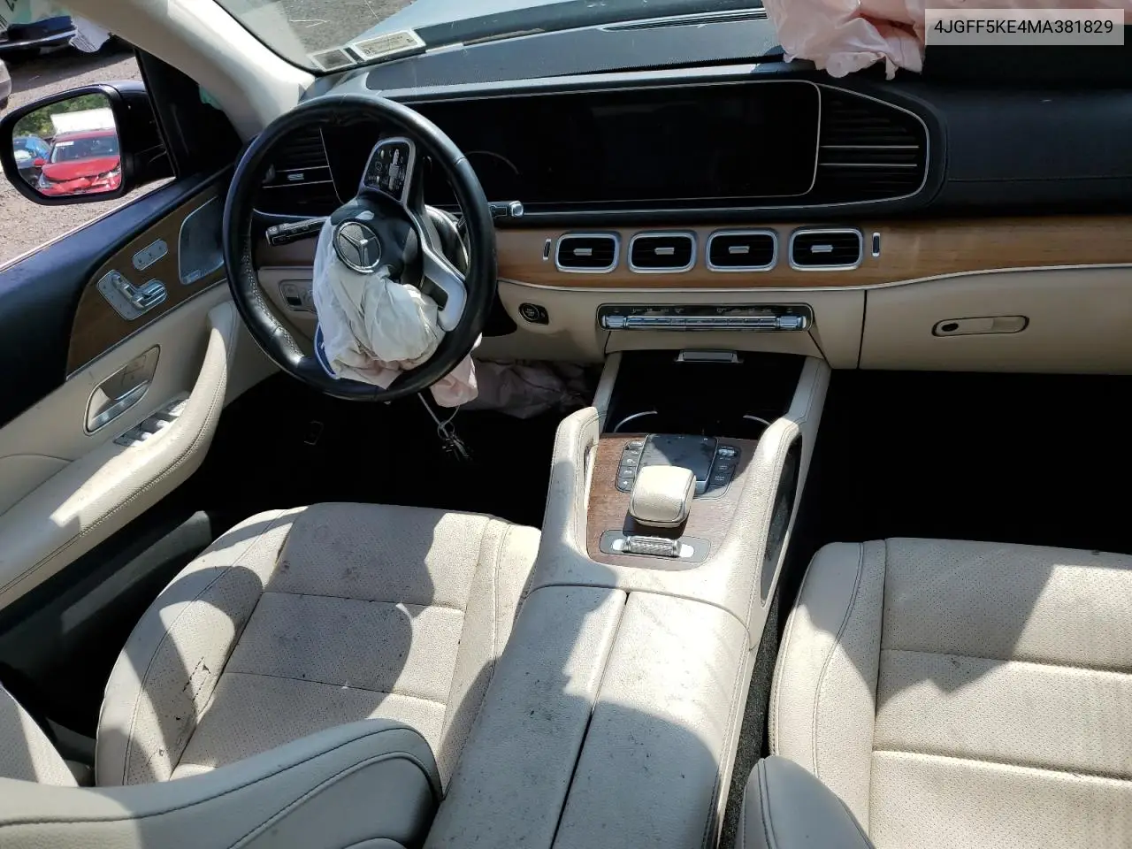 2021 Mercedes-Benz Gls 450 4Matic VIN: 4JGFF5KE4MA381829 Lot: 60366955