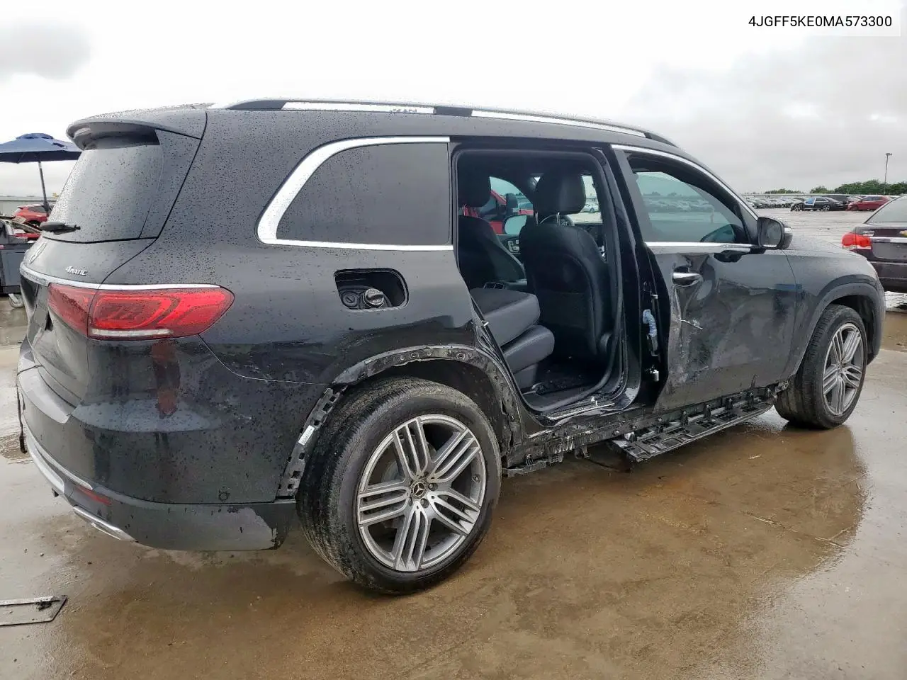 2021 Mercedes-Benz Gls 450 4Matic VIN: 4JGFF5KE0MA573300 Lot: 60576335