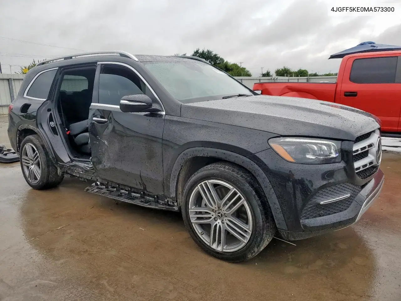 2021 Mercedes-Benz Gls 450 4Matic VIN: 4JGFF5KE0MA573300 Lot: 60576335
