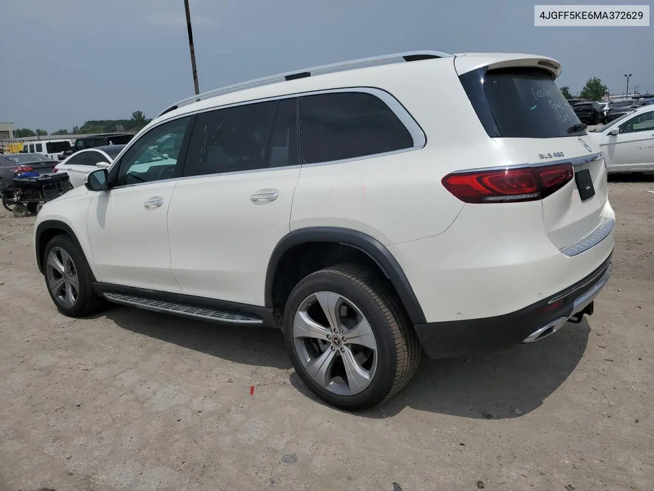 2021 Mercedes-Benz Gls 450 4Matic VIN: 4JGFF5KE6MA372629 Lot: 60906525
