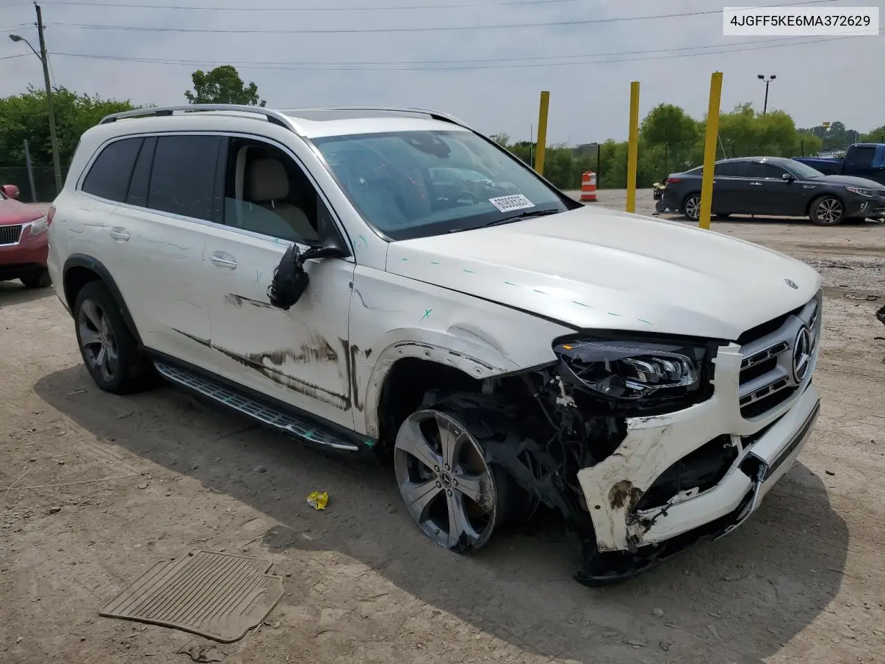2021 Mercedes-Benz Gls 450 4Matic VIN: 4JGFF5KE6MA372629 Lot: 60906525