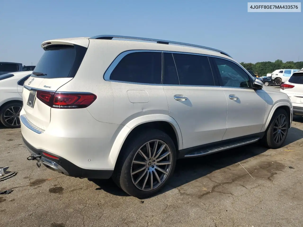 2021 Mercedes-Benz Gls 580 4Matic VIN: 4JGFF8GE7MA433576 Lot: 61467215