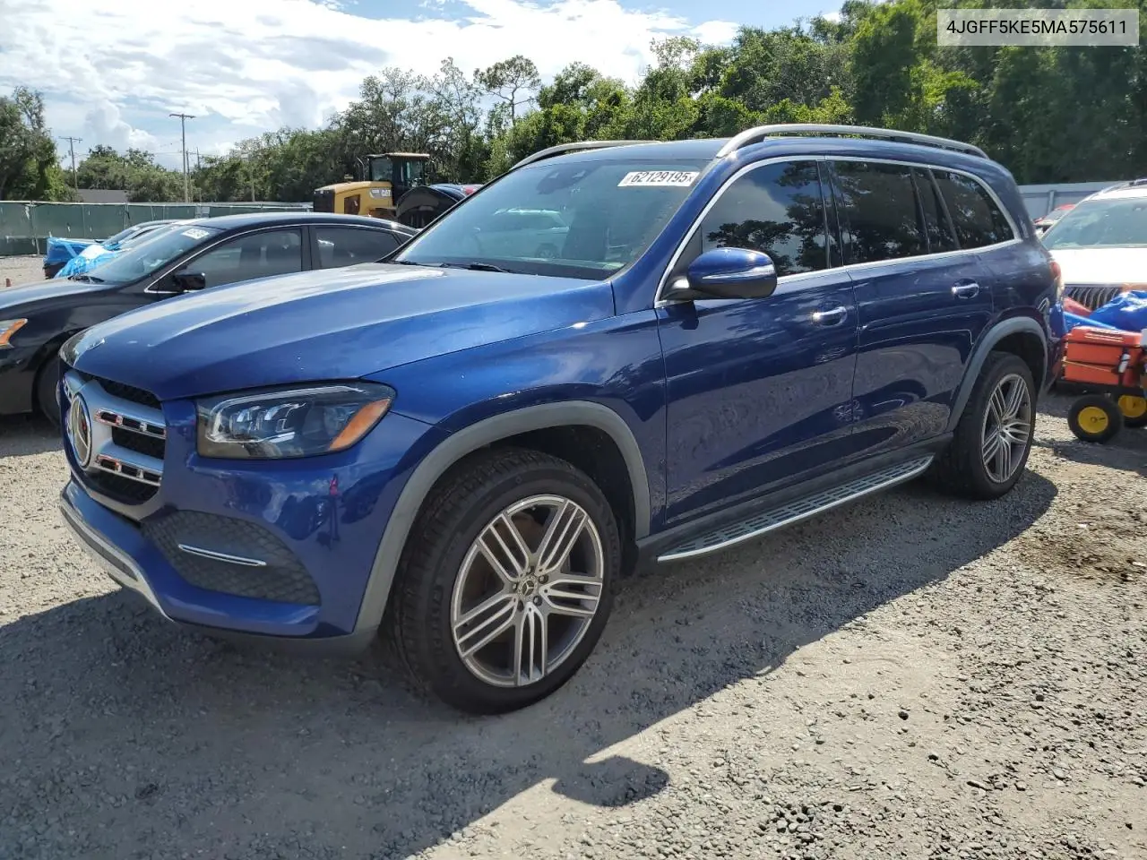 2021 Mercedes-Benz Gls 450 4Matic VIN: 4JGFF5KE5MA575611 Lot: 62129195
