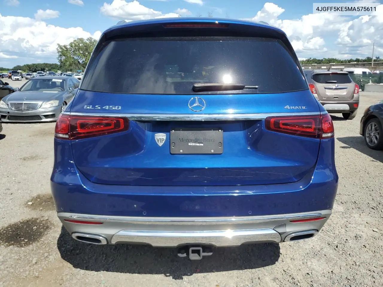 2021 Mercedes-Benz Gls 450 4Matic VIN: 4JGFF5KE5MA575611 Lot: 62129195