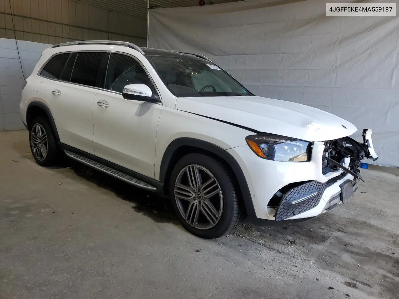 2021 Mercedes-Benz Gls 450 4Matic VIN: 4JGFF5KE4MA559187 Lot: 62509825