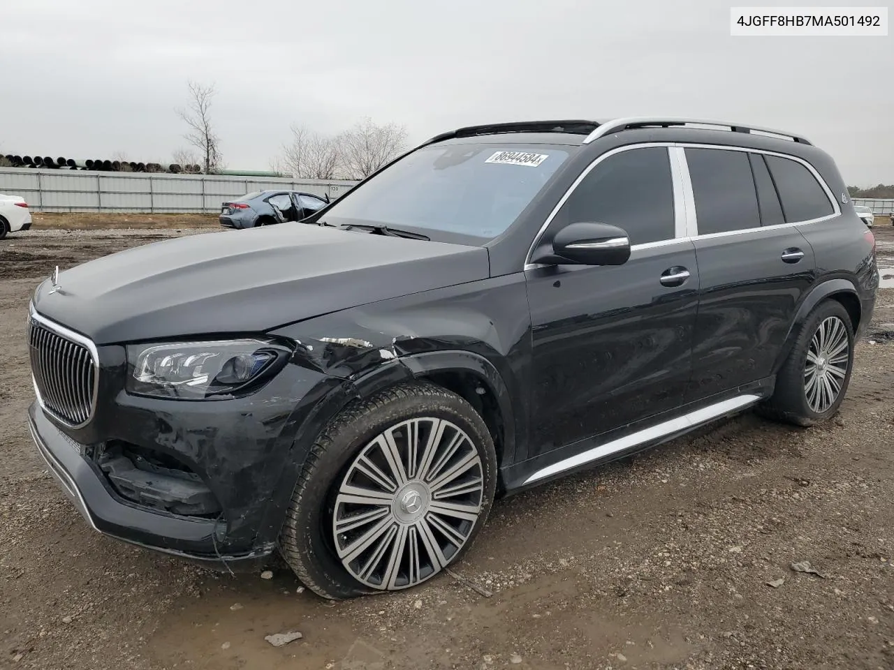 2021 Mercedes-Benz Gls Mercedes-Maybach Gls600 4M VIN: 4JGFF8HB7MA501492 Lot: 86944584