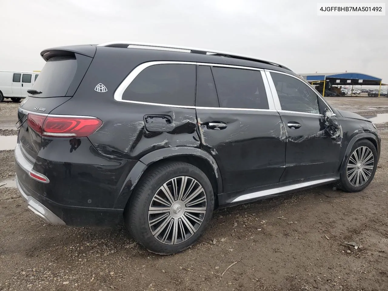 2021 Mercedes-Benz Gls Mercedes-Maybach Gls600 4M VIN: 4JGFF8HB7MA501492 Lot: 86944584