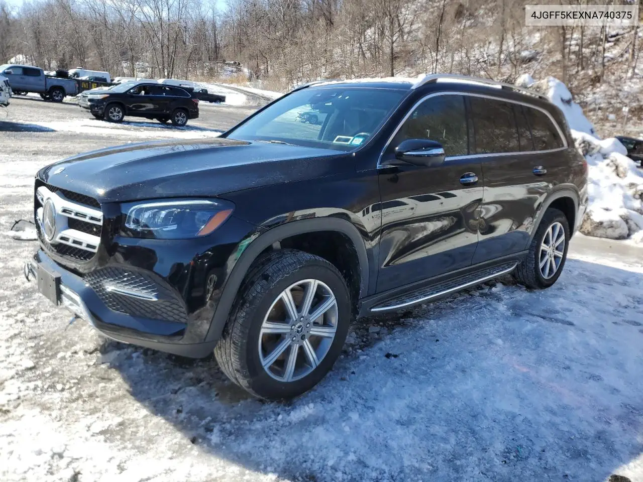 2022 Mercedes-Benz Gls 450 4Matic VIN: 4JGFF5KEXNA740375 Lot: 45761835