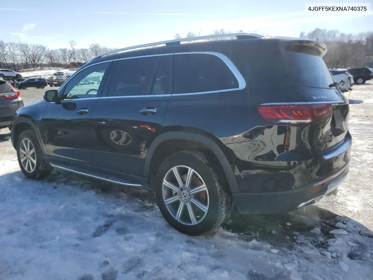 2022 Mercedes-Benz Gls 450 4Matic VIN: 4JGFF5KEXNA740375 Lot: 45761835