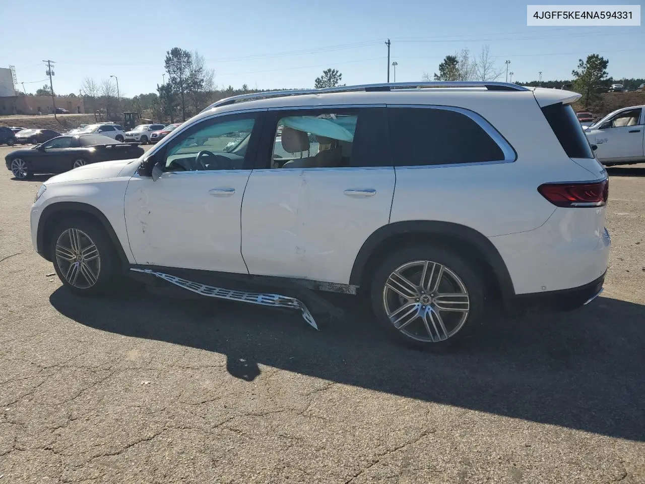 2022 Mercedes-Benz Gls 450 4Matic VIN: 4JGFF5KE4NA594331 Lot: 49956325