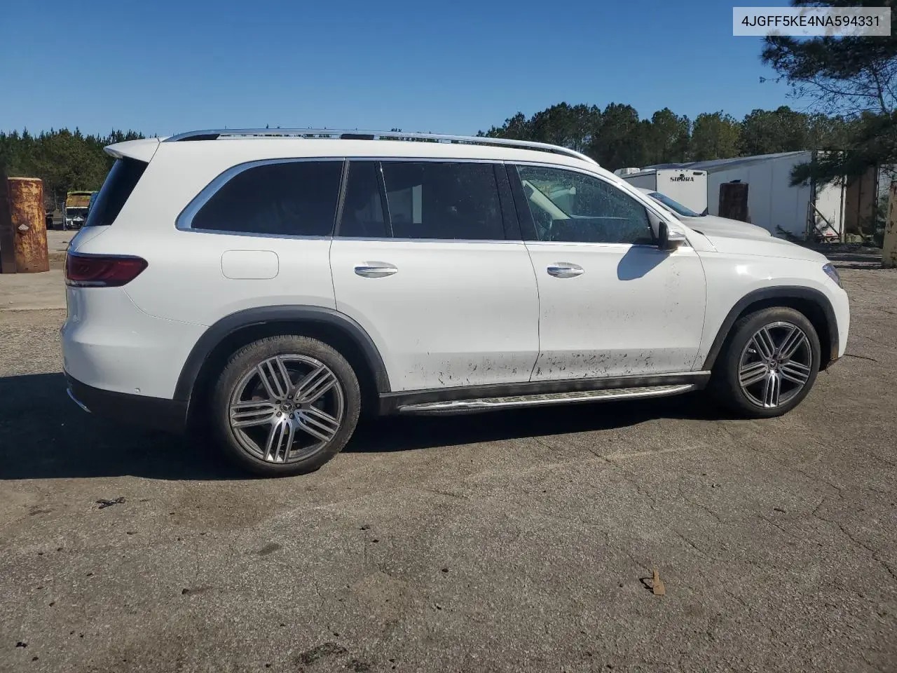 2022 Mercedes-Benz Gls 450 4Matic VIN: 4JGFF5KE4NA594331 Lot: 49956325