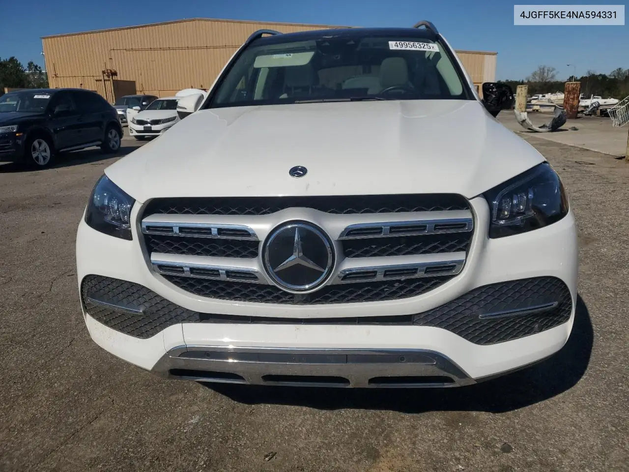 2022 Mercedes-Benz Gls 450 4Matic VIN: 4JGFF5KE4NA594331 Lot: 49956325