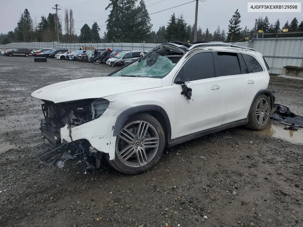 2024 Mercedes-Benz Gls 450 4Matic VIN: 4JGFF5KEXRB129598 Lot: 50055445
