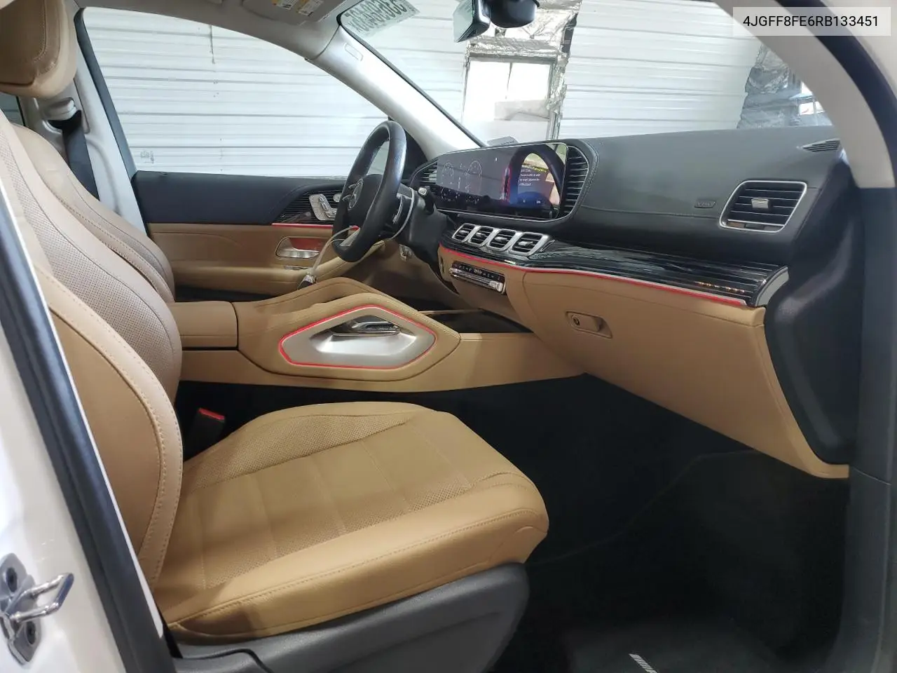 2024 Mercedes-Benz Gls 580 4Matic VIN: 4JGFF8FE6RB133451 Lot: 53698435