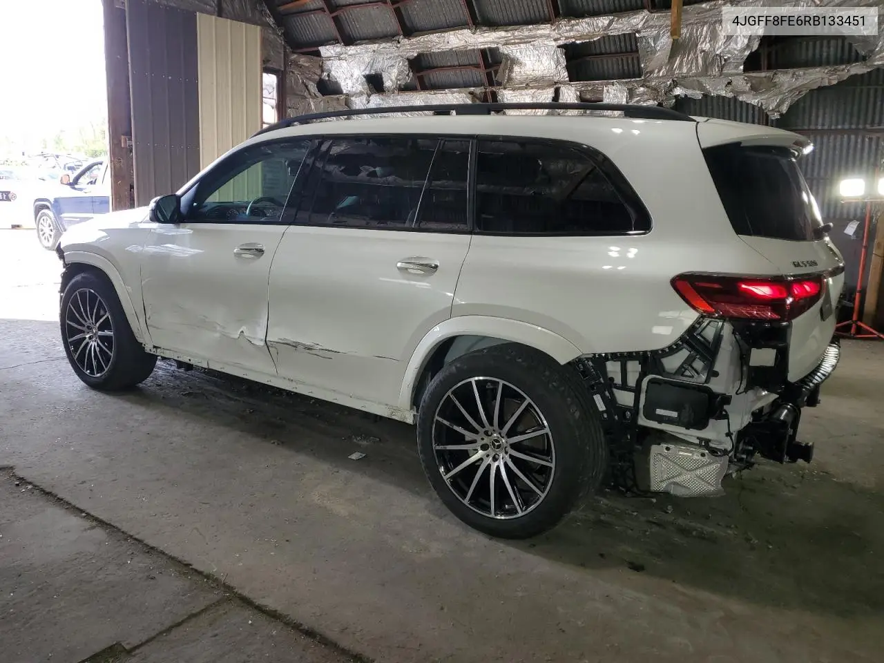2024 Mercedes-Benz Gls 580 4Matic VIN: 4JGFF8FE6RB133451 Lot: 53698435