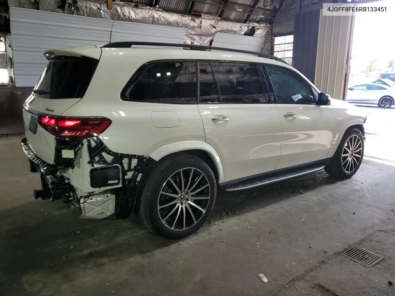 2024 Mercedes-Benz Gls 580 4Matic VIN: 4JGFF8FE6RB133451 Lot: 53698435