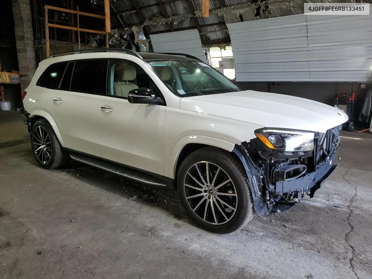 2024 Mercedes-Benz Gls 580 4Matic VIN: 4JGFF8FE6RB133451 Lot: 53698435