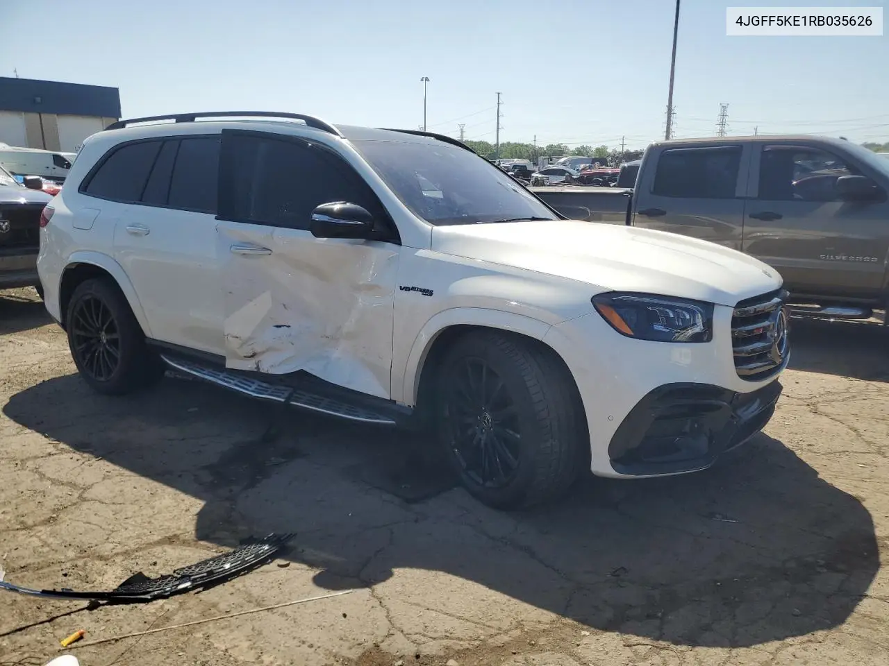 2024 Mercedes-Benz Gls 450 4Matic VIN: 4JGFF5KE1RB035626 Lot: 61617335