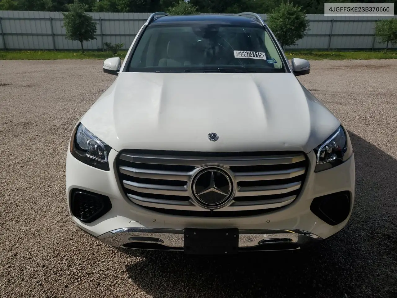 2025 Mercedes-Benz Gls 450 4Matic VIN: 4JGFF5KE2SB370660 Lot: 55674115