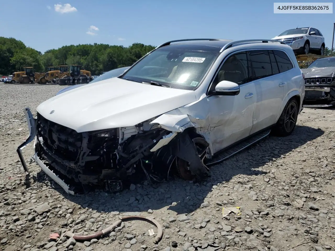 2025 Mercedes-Benz Gls 450 4Matic VIN: 4JGFF5KE8SB362675 Lot: 62104395