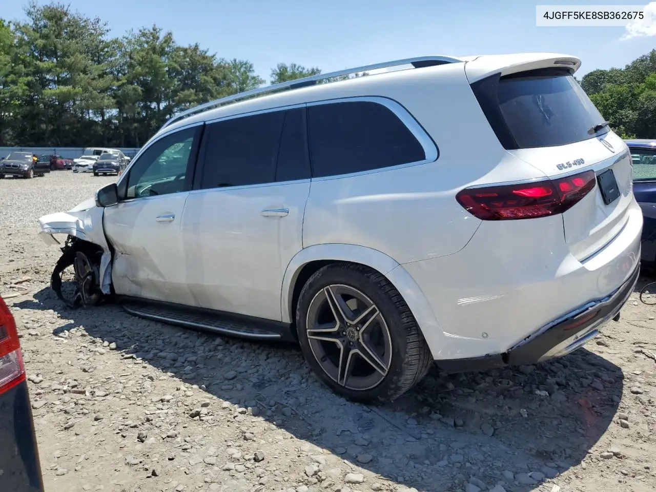 2025 Mercedes-Benz Gls 450 4Matic VIN: 4JGFF5KE8SB362675 Lot: 62104395