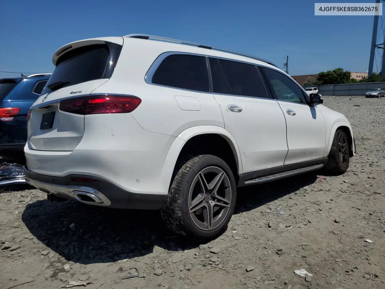 2025 Mercedes-Benz Gls 450 4Matic VIN: 4JGFF5KE8SB362675 Lot: 62104395