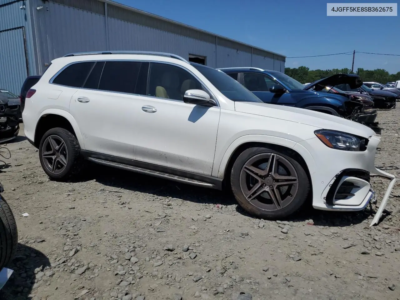 2025 Mercedes-Benz Gls 450 4Matic VIN: 4JGFF5KE8SB362675 Lot: 62104395