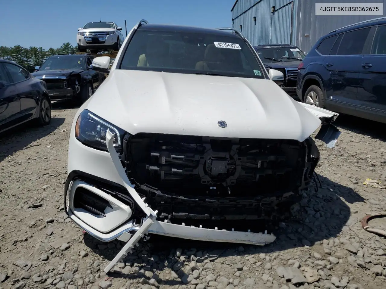 2025 Mercedes-Benz Gls 450 4Matic VIN: 4JGFF5KE8SB362675 Lot: 62104395