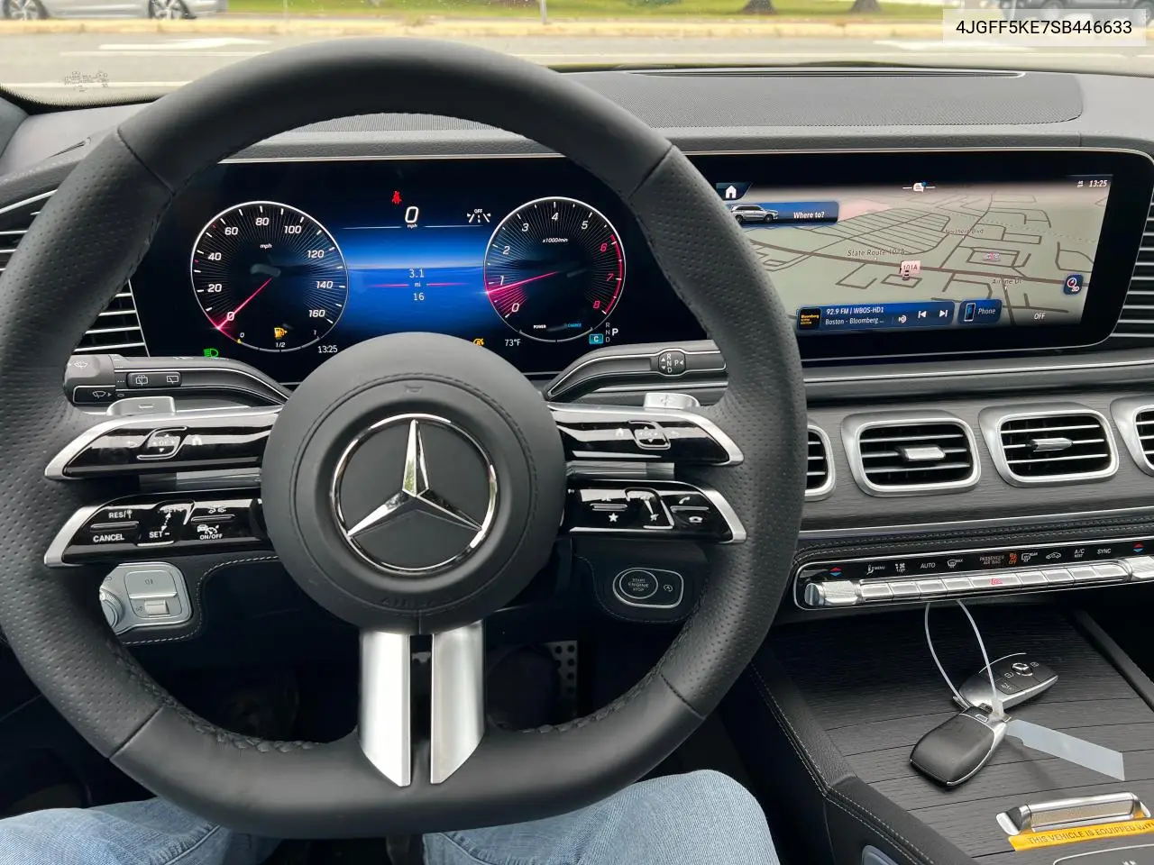 2025 Mercedes-Benz Gls 450 4Matic VIN: 4JGFF5KE7SB446633 Lot: 63197175