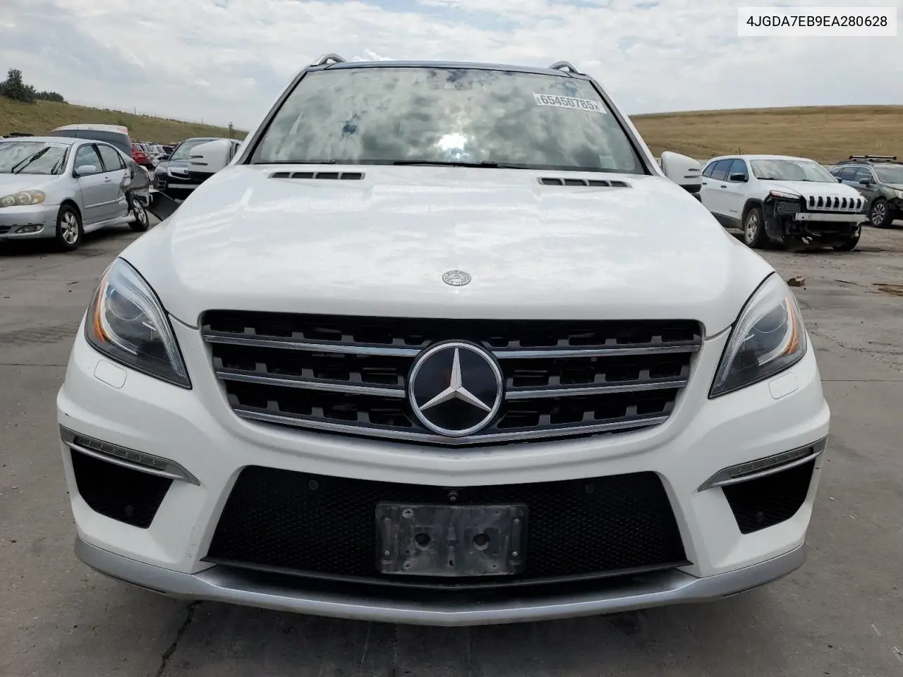 2014 Mercedes-Benz Ml 63 Amg VIN: 4JGDA7EB9EA280628 Lot: 65450785