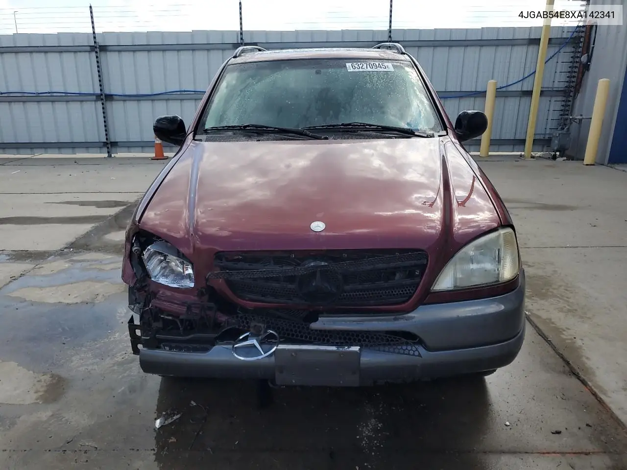 1999 Mercedes-Benz Ml 320 VIN: 4JGAB54E8XA142341 Lot: 63270945