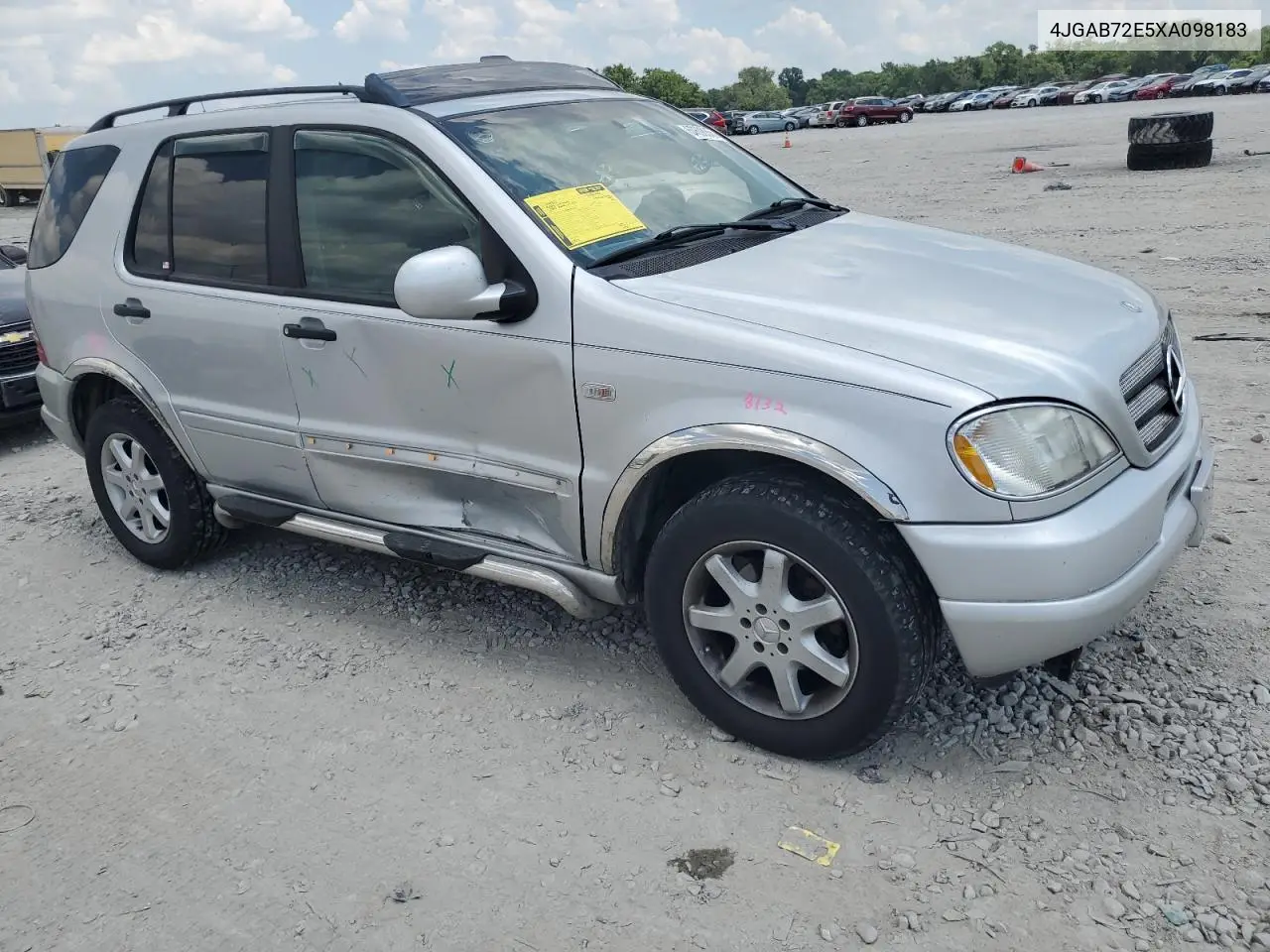1999 Mercedes-Benz Ml 430 VIN: 4JGAB72E5XA098183 Lot: 63698355