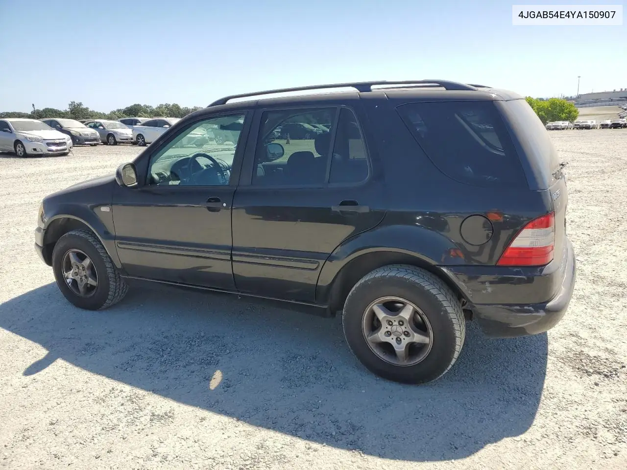 2000 Mercedes-Benz Ml 320 VIN: 4JGAB54E4YA150907 Lot: 61649225