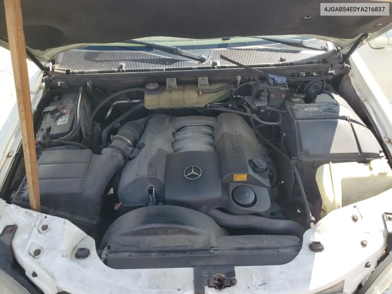 2000 Mercedes-Benz Ml 320 VIN: 4JGAB54E0YA216837 Lot: 64672065