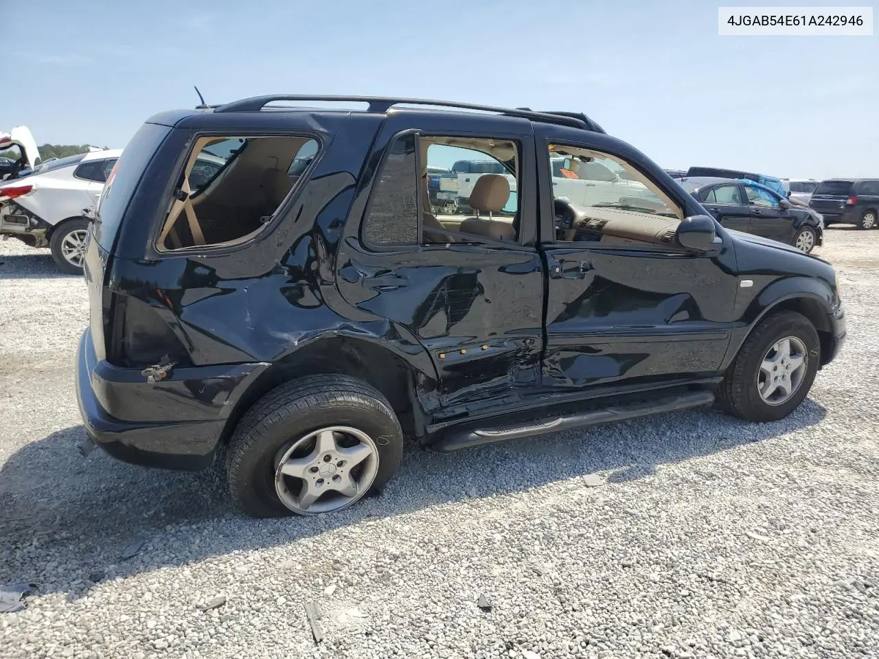 2001 Mercedes-Benz Ml 320 VIN: 4JGAB54E61A242946 Lot: 53629265