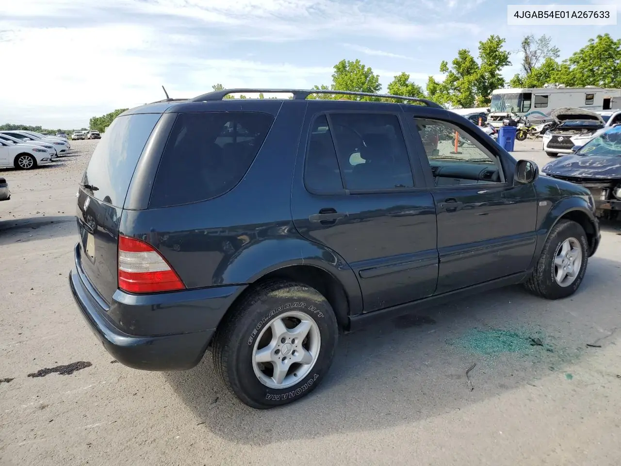 2001 Mercedes-Benz Ml 320 VIN: 4JGAB54E01A267633 Lot: 58160855