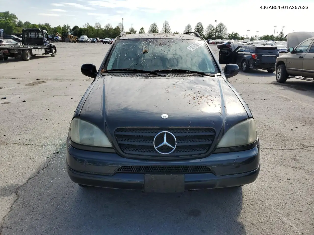 2001 Mercedes-Benz Ml 320 VIN: 4JGAB54E01A267633 Lot: 58160855