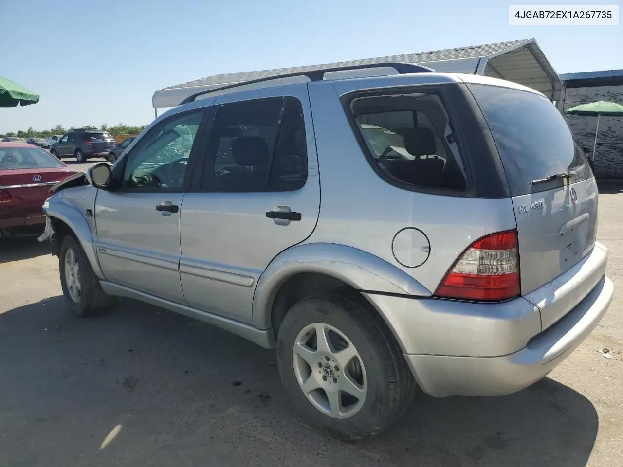 2001 Mercedes-Benz Ml 430 VIN: 4JGAB72EX1A267735 Lot: 60026795