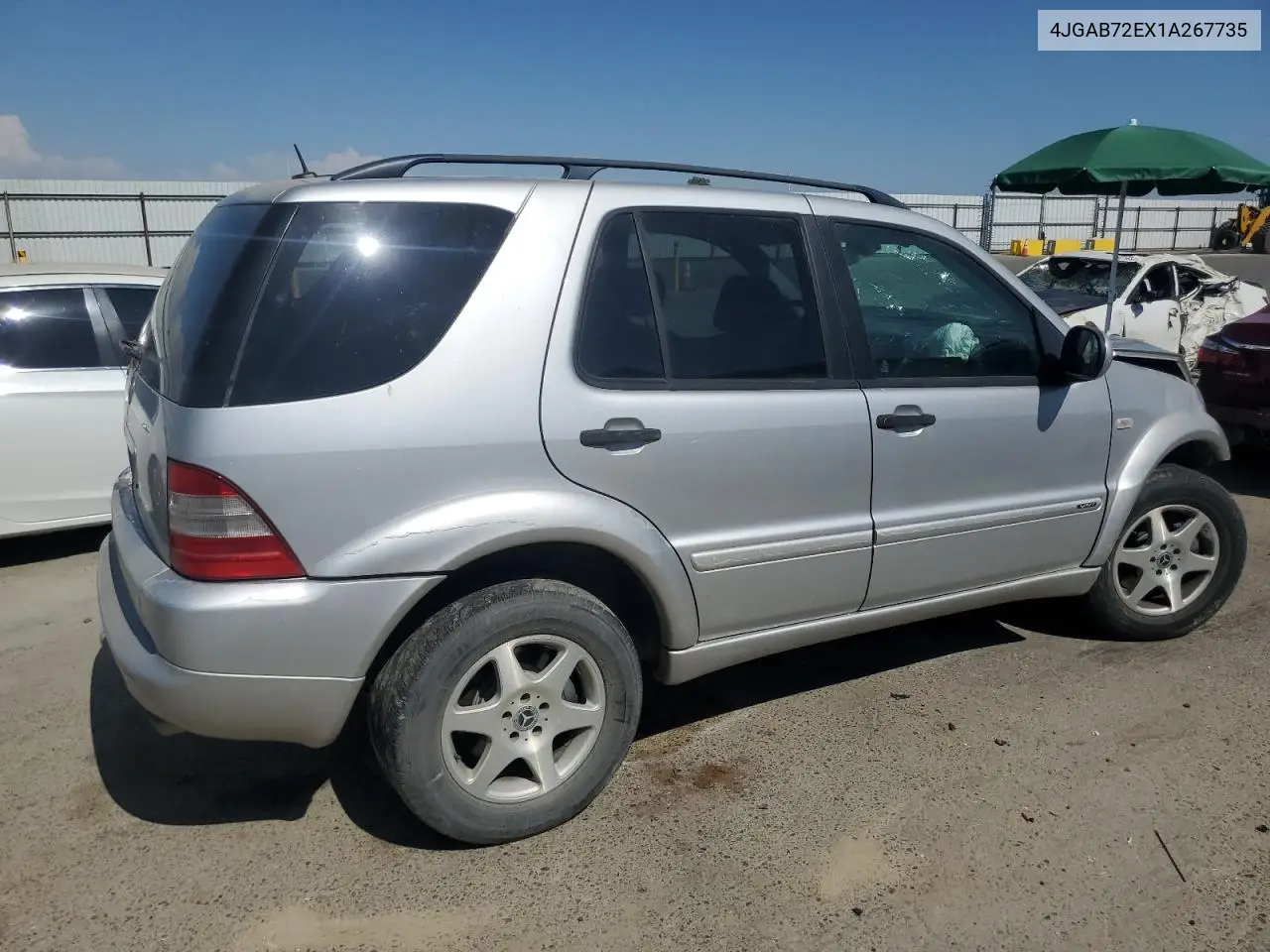 2001 Mercedes-Benz Ml 430 VIN: 4JGAB72EX1A267735 Lot: 60026795