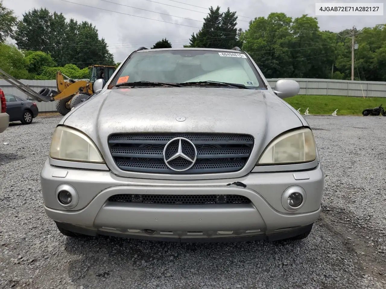 2001 Mercedes-Benz Ml 430 VIN: 4JGAB72E71A282127 Lot: 60494615