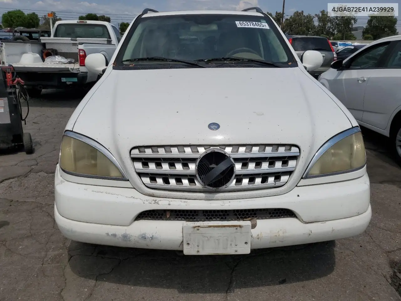 2001 Mercedes-Benz Ml 430 VIN: 4JGAB72E41A239929 Lot: 65378465