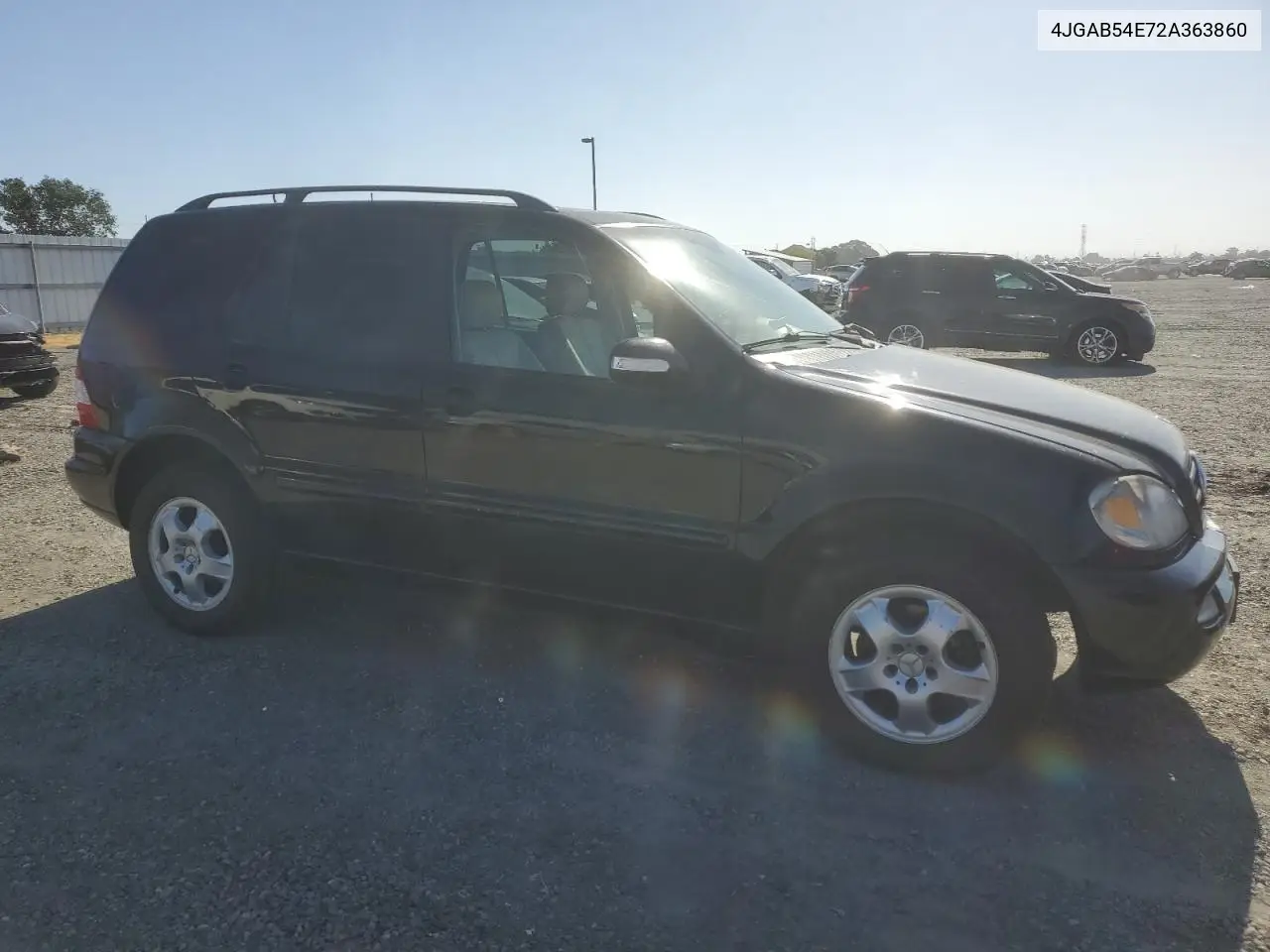 2002 Mercedes-Benz Ml 320 VIN: 4JGAB54E72A363860 Lot: 58033055