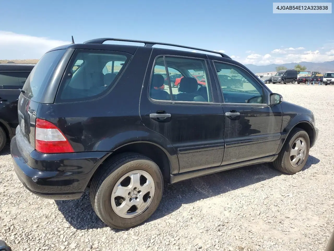 2002 Mercedes-Benz Ml 320 VIN: 4JGAB54E12A323838 Lot: 59057205